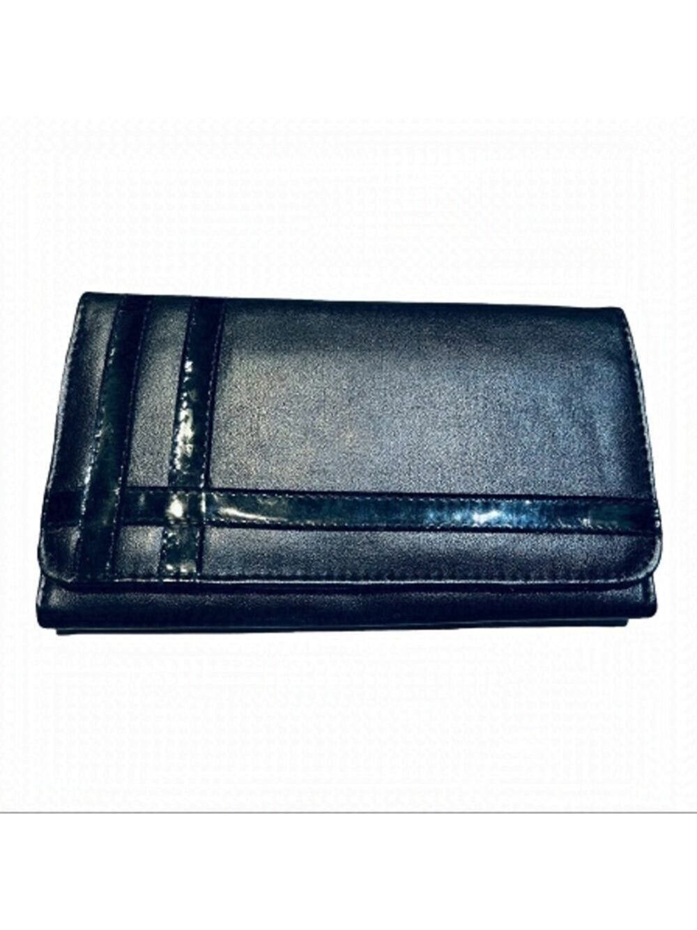 𝅺avon Multi Compartment Trifold Wallet Black